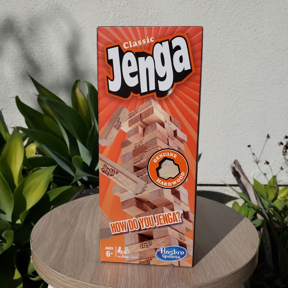 NEW Jenga tower wooden blocks game board game original New - sealed Comes from a